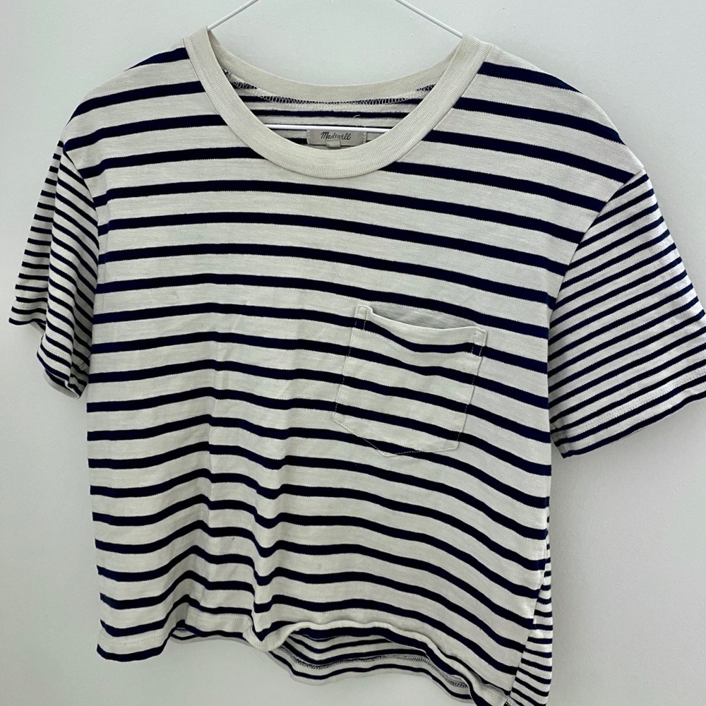 Madewell striped t shirt